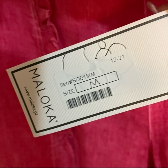 MALOKA: Frills & Thrills High Waisted Linen Shorts, Size M - Picture 12 of 13